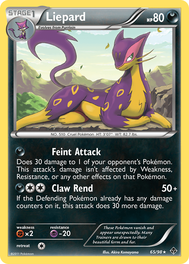 Liepard Emerging Powers card