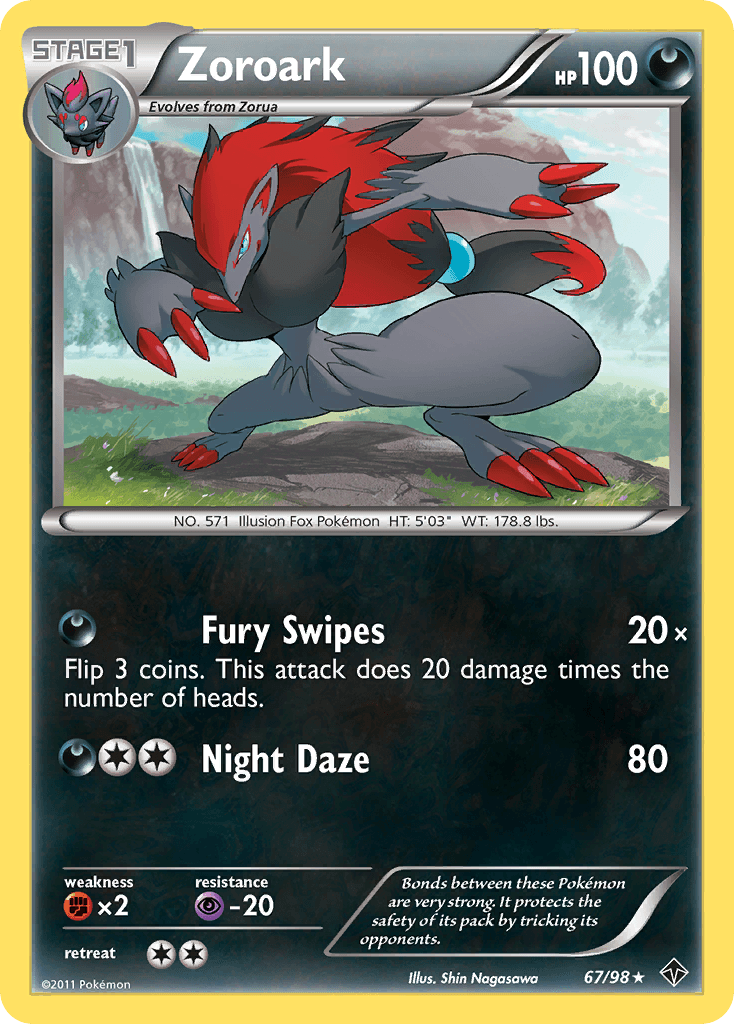 Zoroark Emerging Powers card