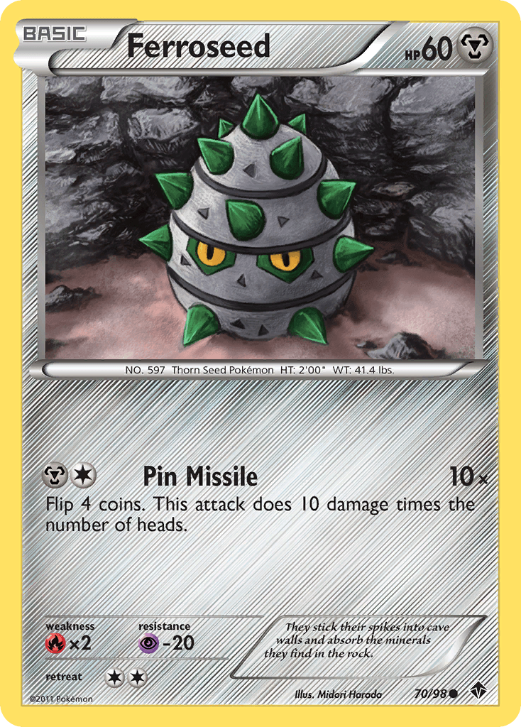 Ferroseed Emerging Powers card