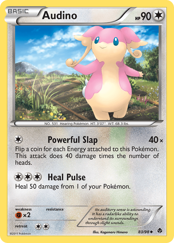 Audino Emerging Powers card