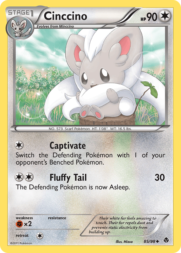 Cinccino Emerging Powers card