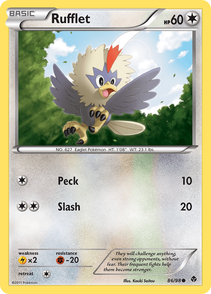 Rufflet Emerging Powers card