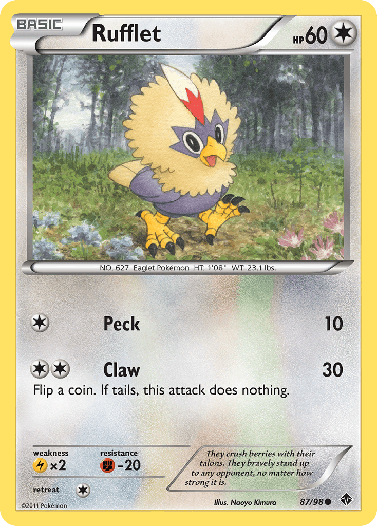 Rufflet Emerging Powers card