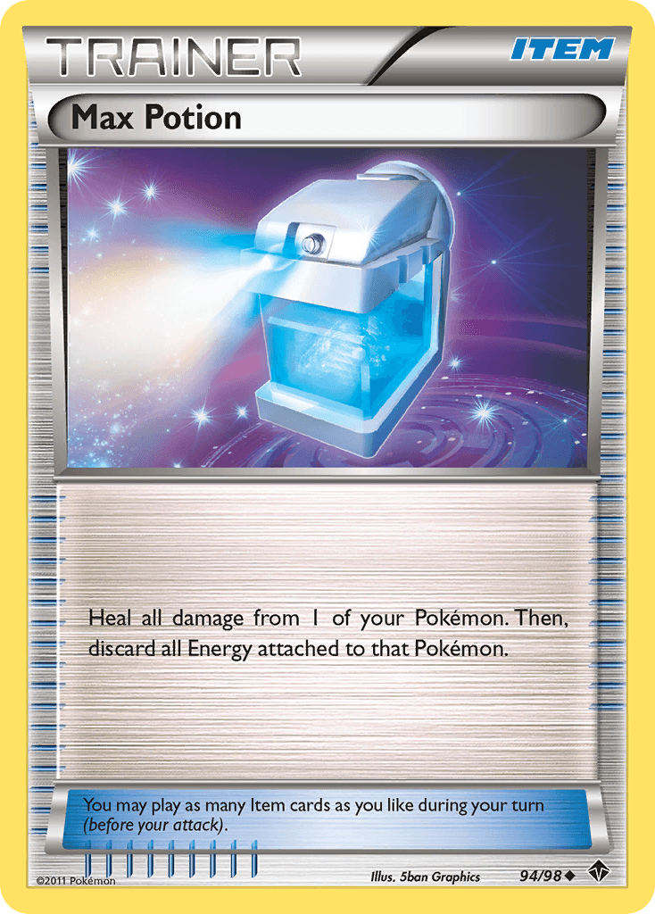 Max Potion Emerging Powers card