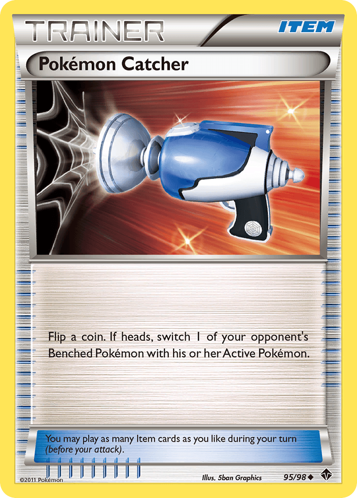 Pokémon Catcher Emerging Powers card