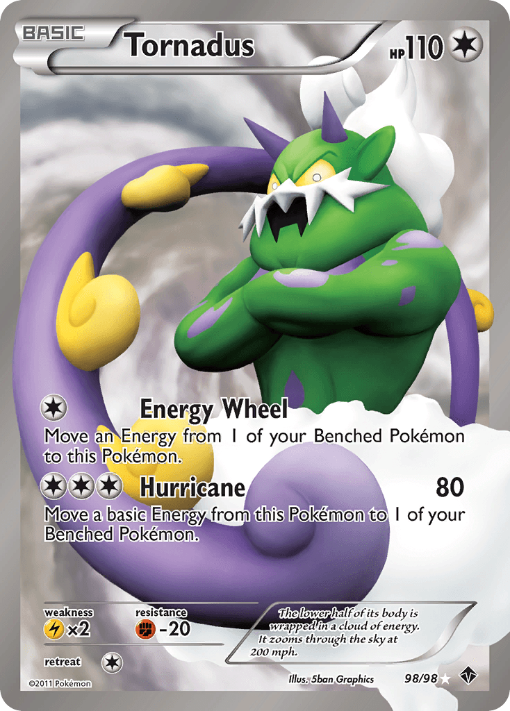 Tornadus Emerging Powers card