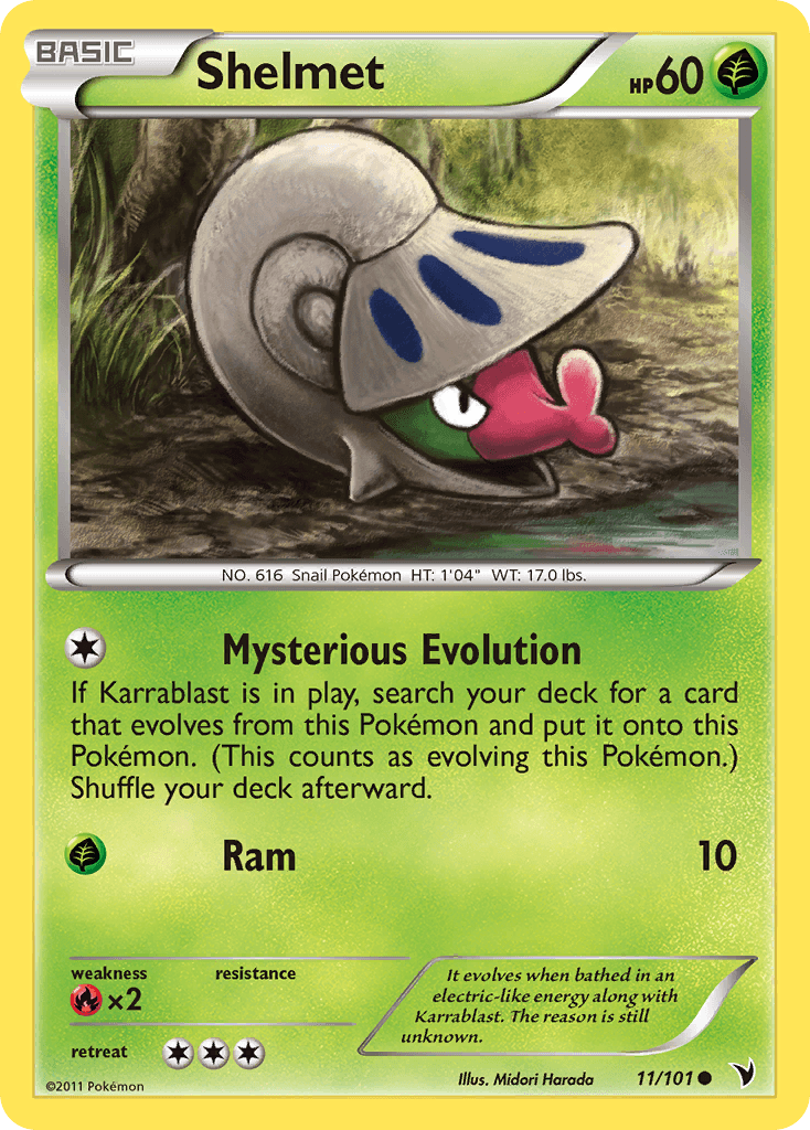 Shelmet Noble Victories card