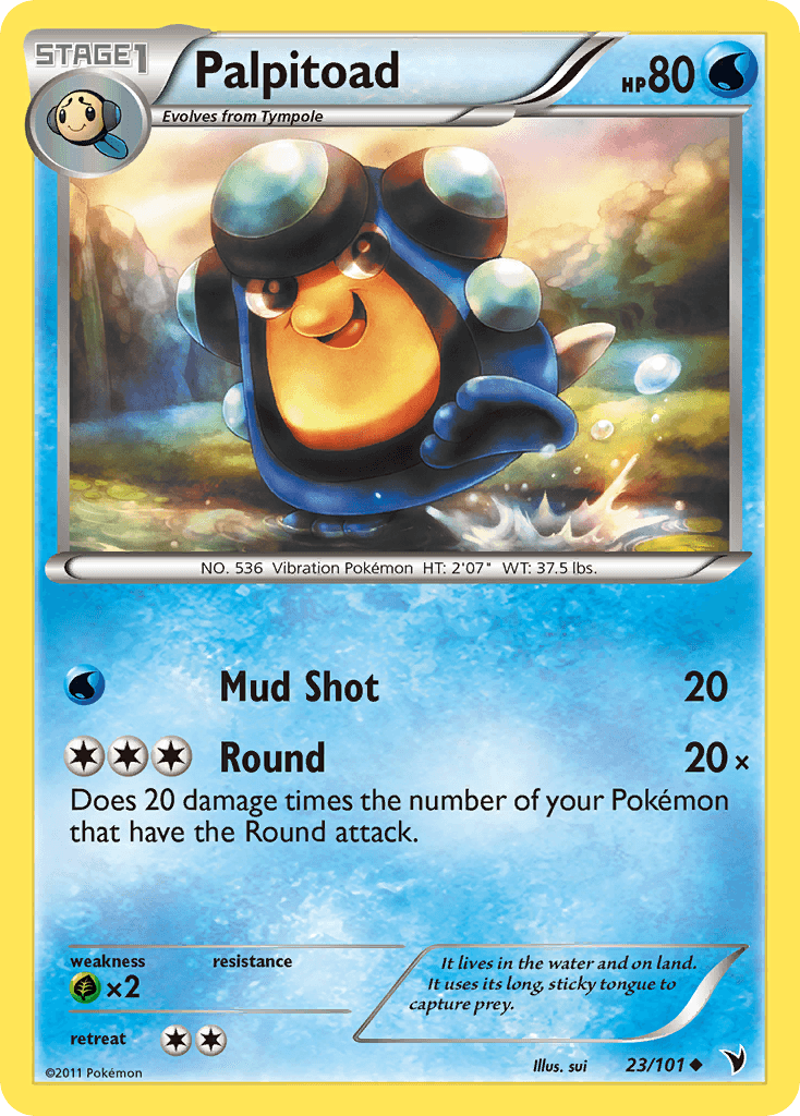 Palpitoad Noble Victories card