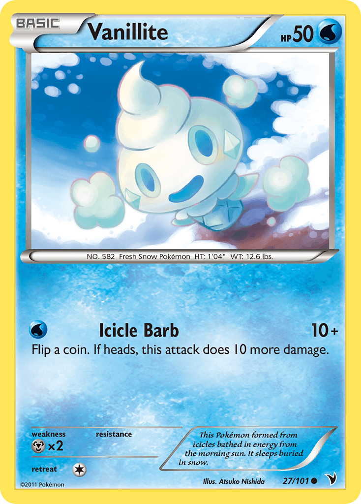 Vanillite Noble Victories card