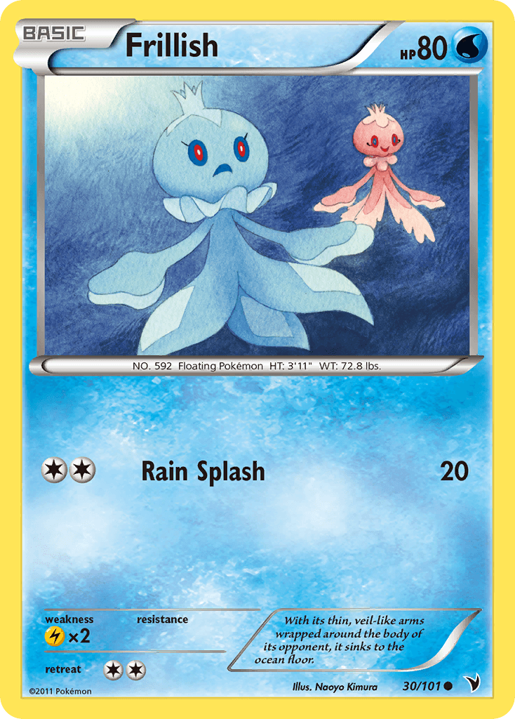 Frillish Noble Victories card