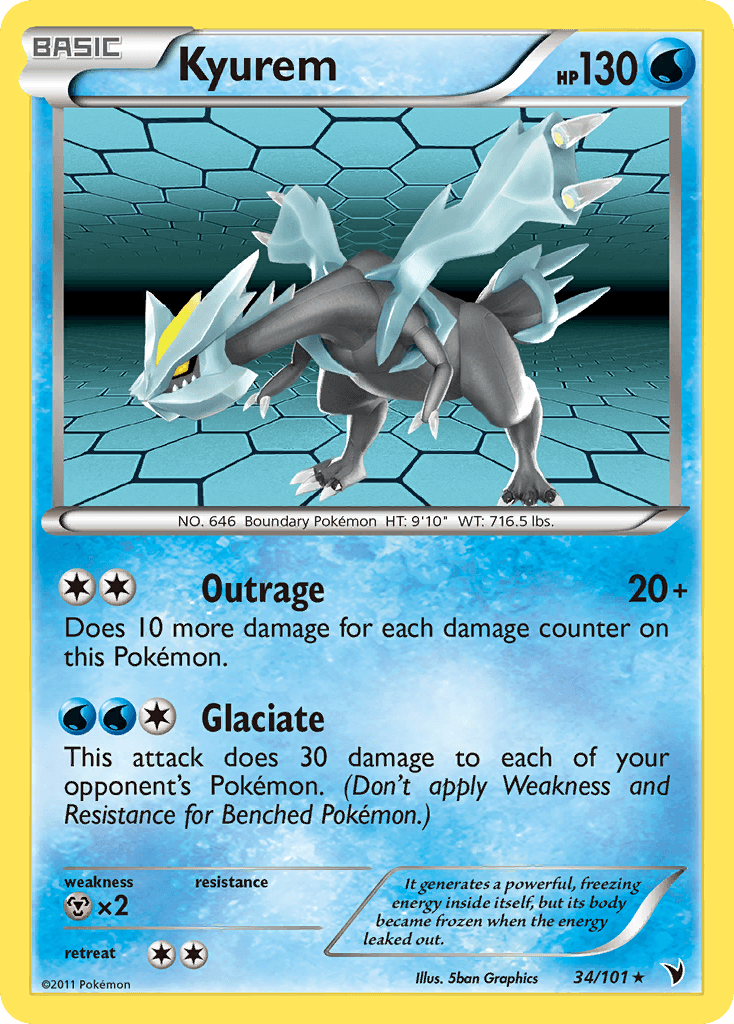 Kyurem Noble Victories card