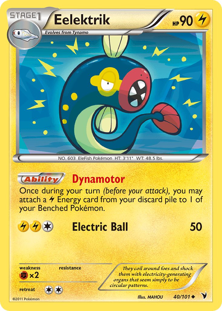 Eelektrik Noble Victories card