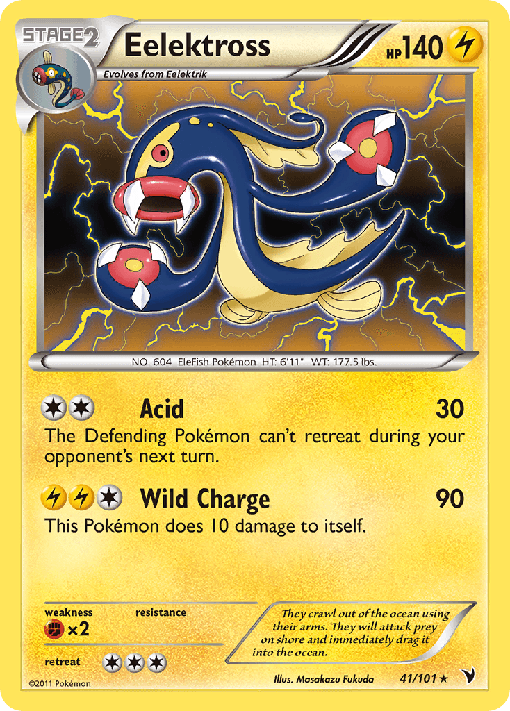 Eelektross Noble Victories card