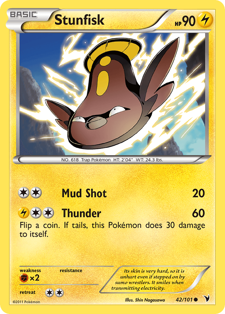 Stunfisk Noble Victories card