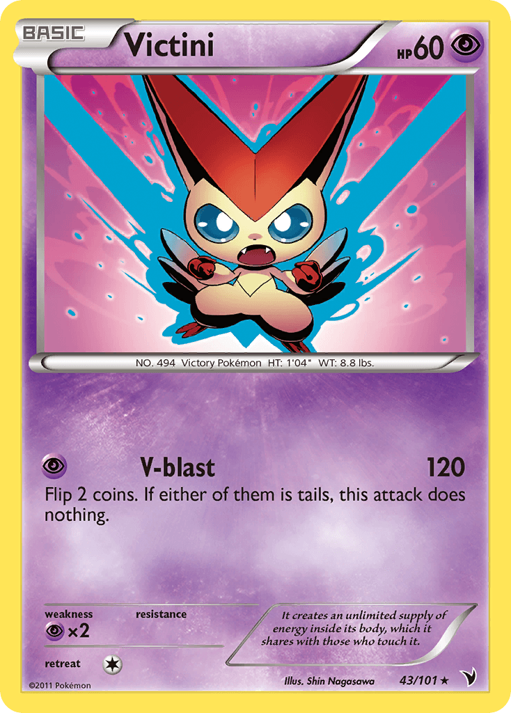 Victini Noble Victories card