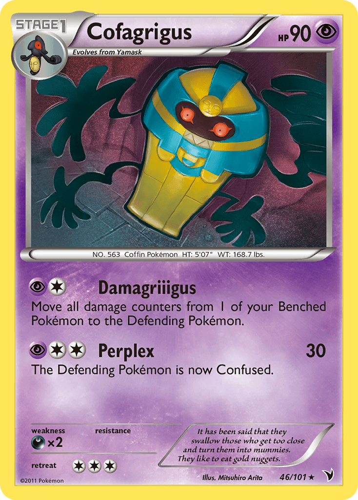 Cofagrigus Noble Victories card