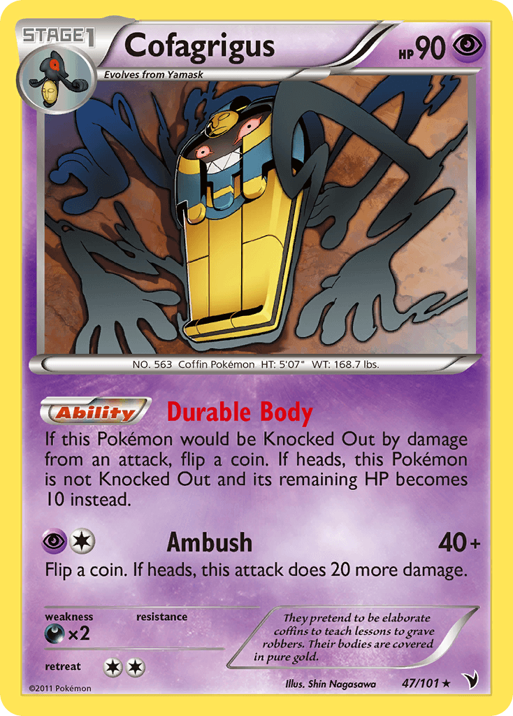 Cofagrigus Noble Victories card