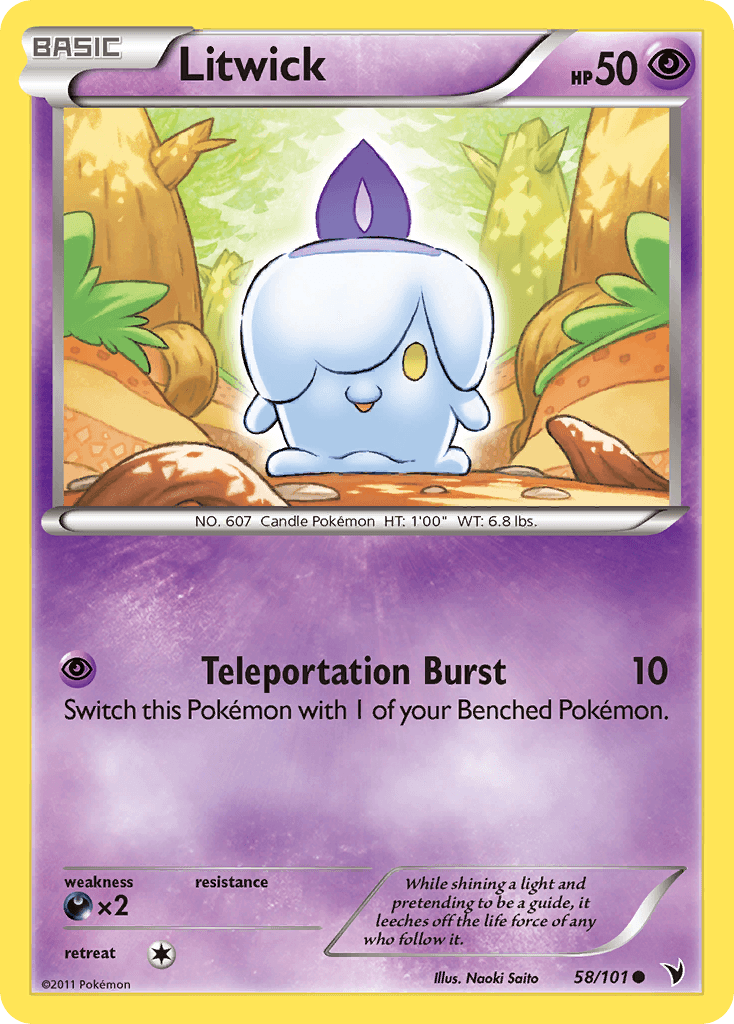 Litwick Noble Victories card