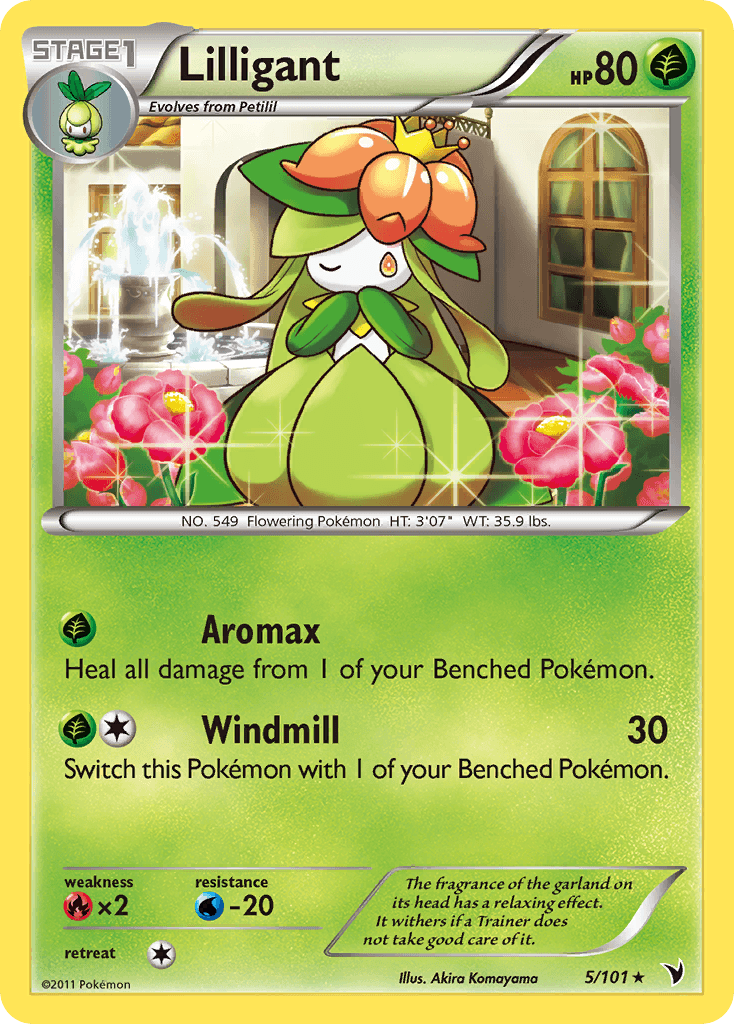 Lilligant Noble Victories card