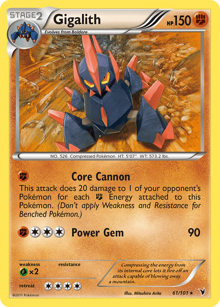 Gigalith Noble Victories card