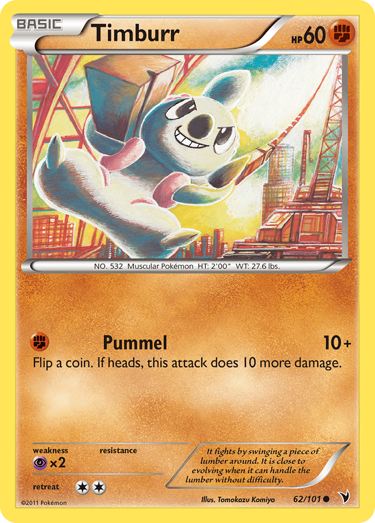 Timburr Noble Victories card