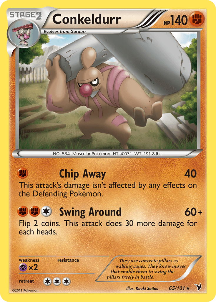 Conkeldurr Noble Victories card