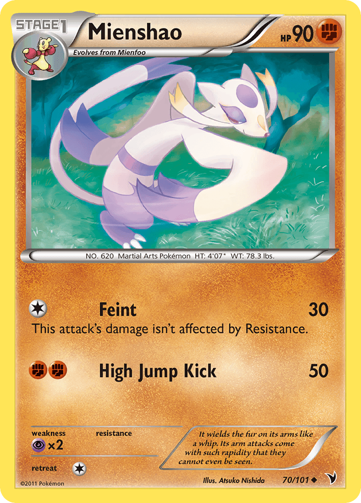 Mienshao Noble Victories card