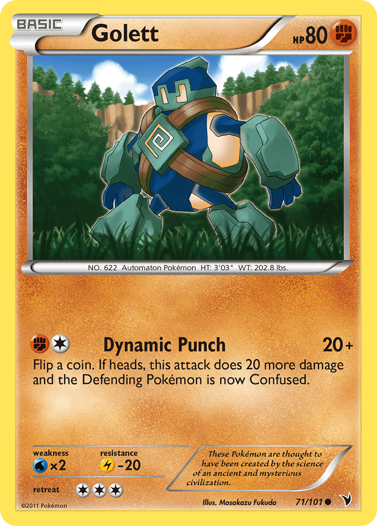 Golett Noble Victories card
