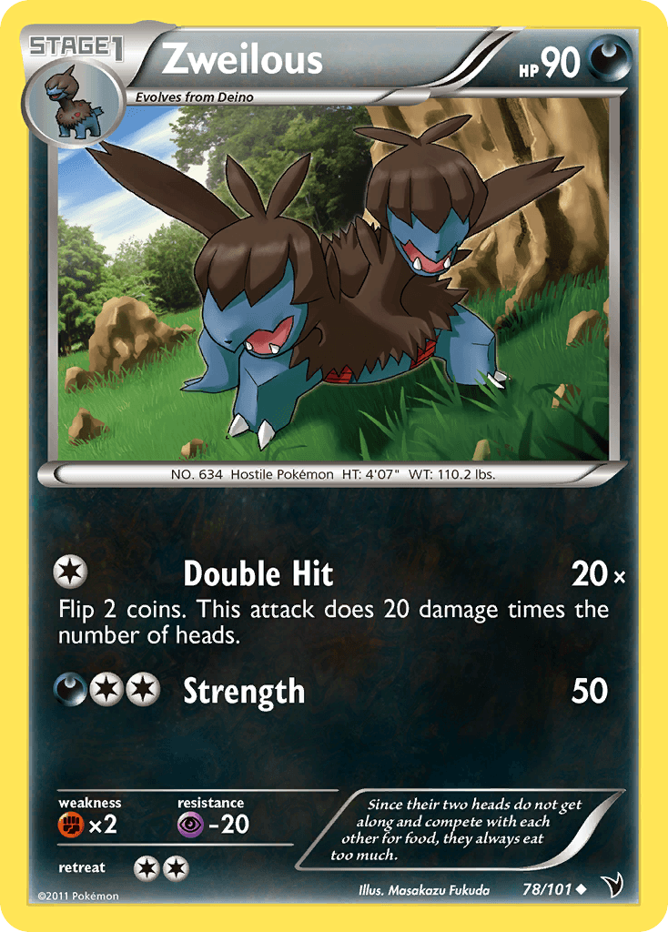 Zweilous Noble Victories card