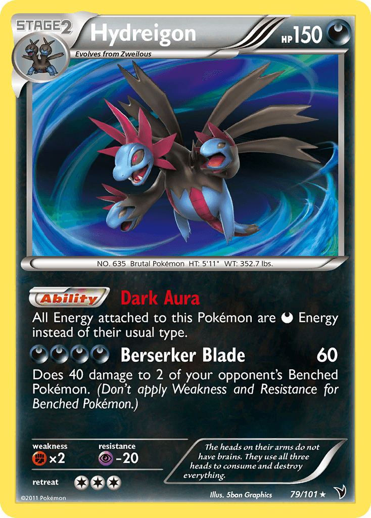 Hydreigon Noble Victories card