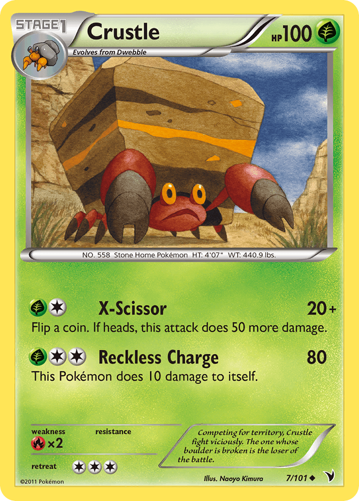 Crustle Noble Victories card