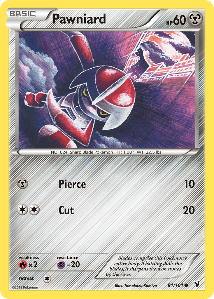 Pawniard Noble Victories card