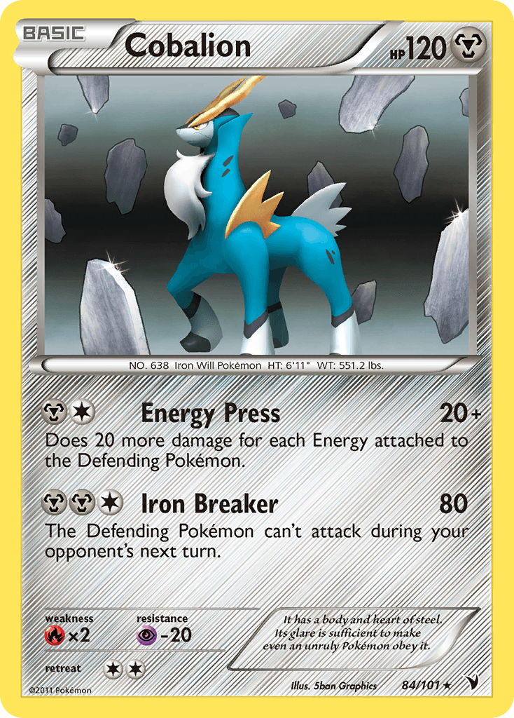 Cobalion Noble Victories card