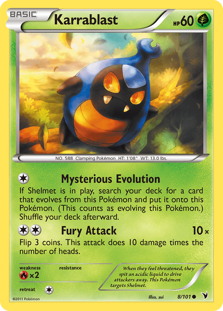 Karrablast Noble Victories card