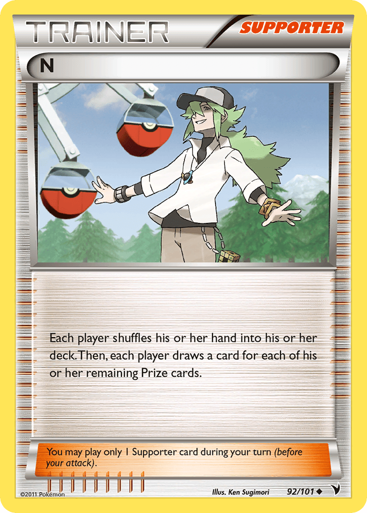 N Noble Victories card