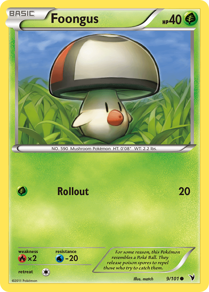 Foongus Noble Victories card