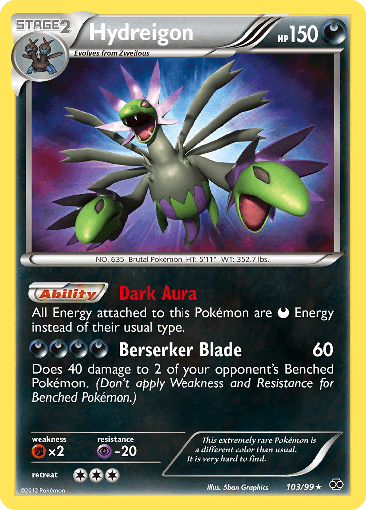 Hydreigon Next Destinies card