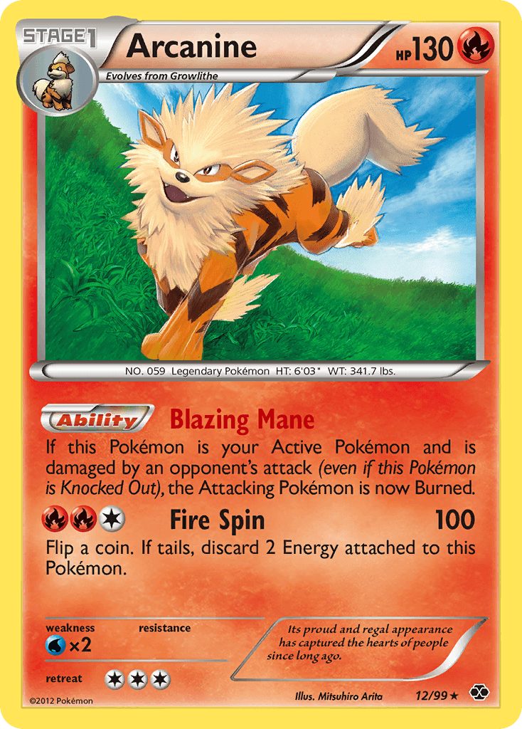 Arcanine Next Destinies card