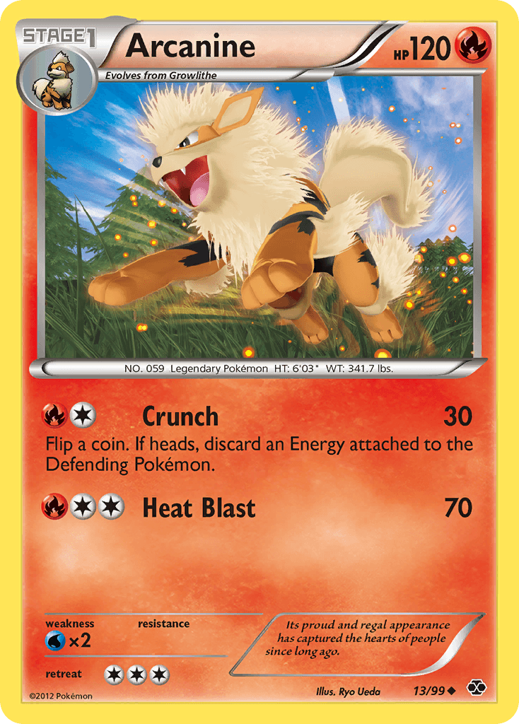 Arcanine Next Destinies card