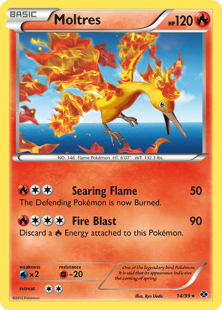 Moltres Next Destinies card