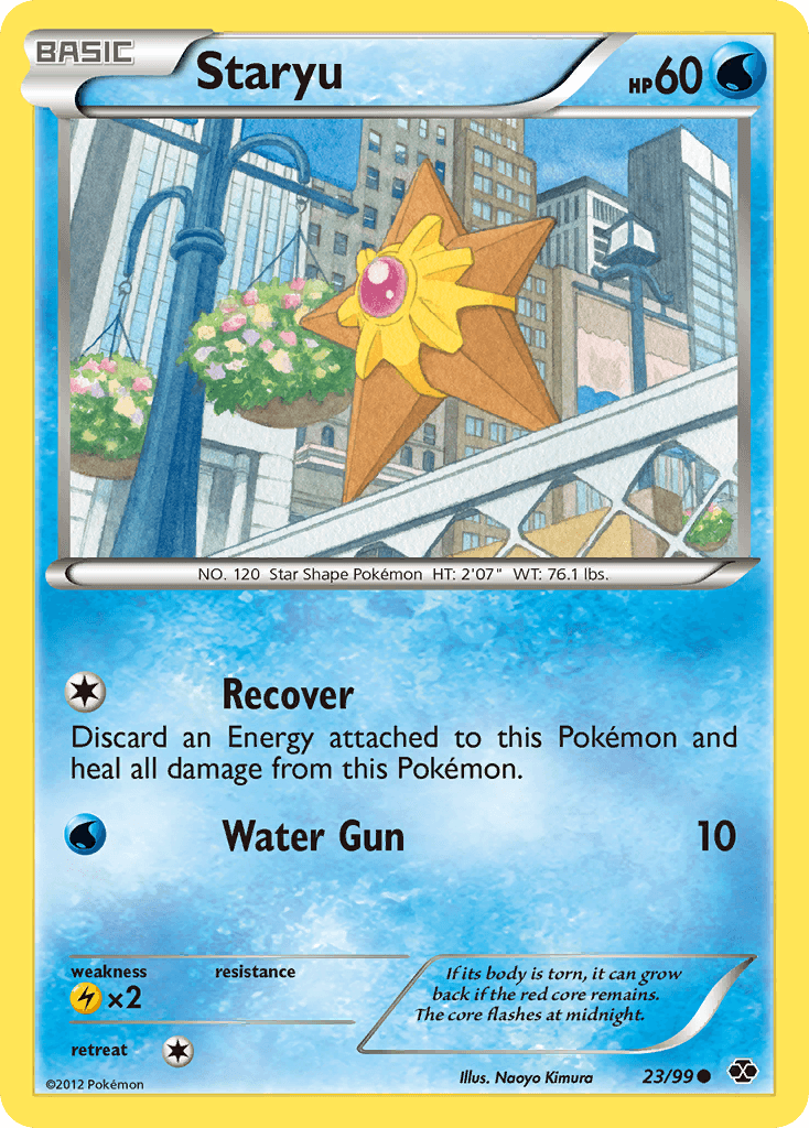 Staryu Next Destinies card