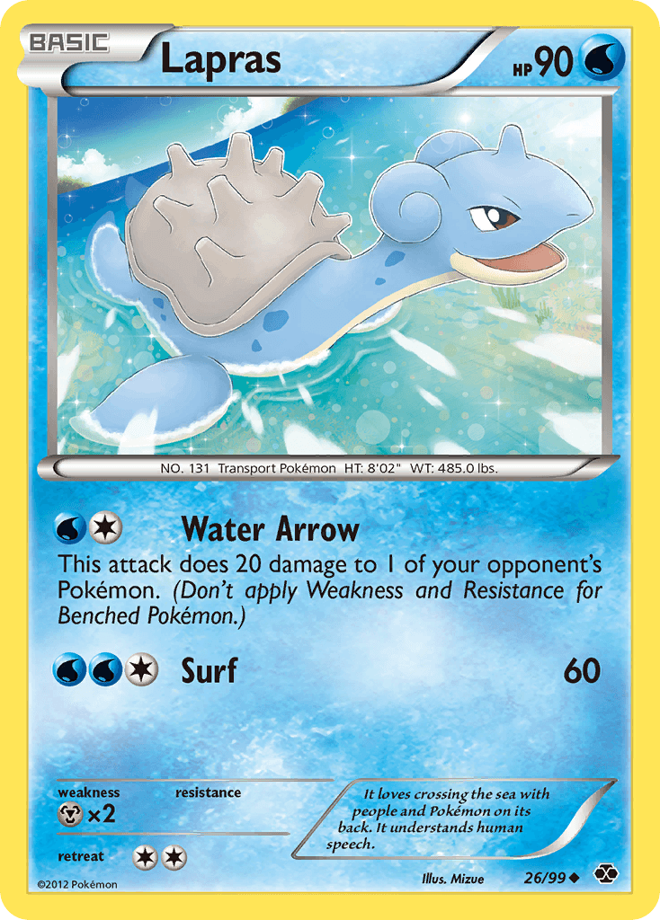 Lapras Next Destinies card