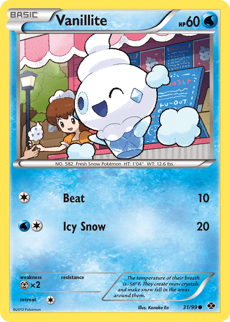 Vanillite Next Destinies card