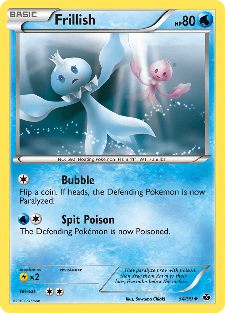 Frillish Next Destinies card