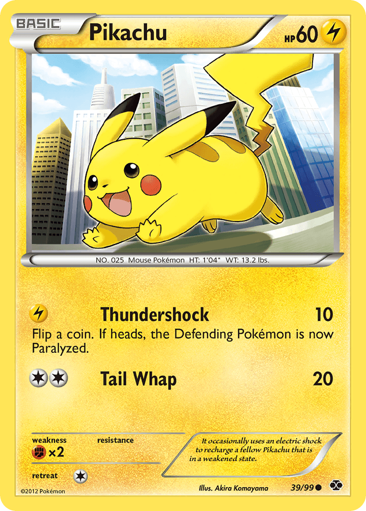Pikachu Next Destinies card