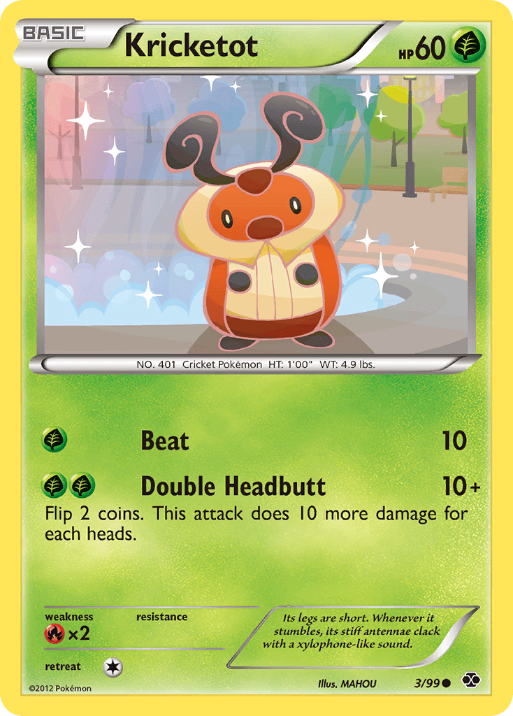 Kricketot Next Destinies card