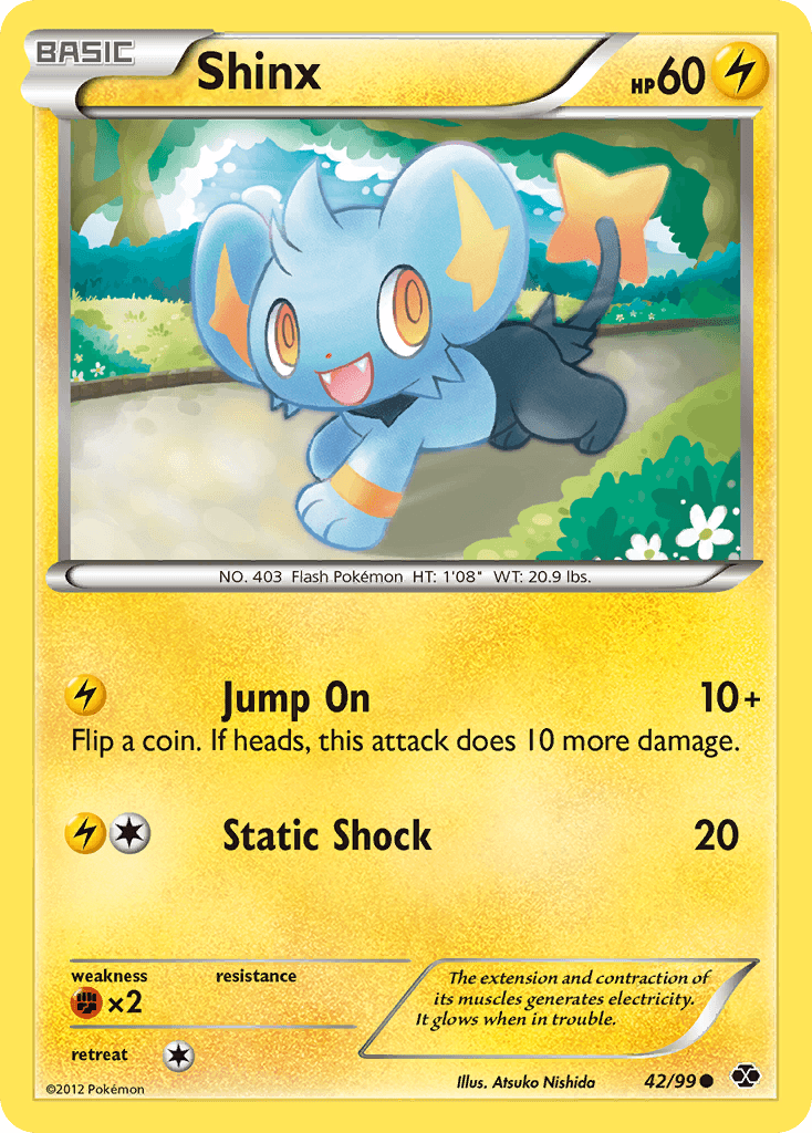 Shinx Next Destinies card