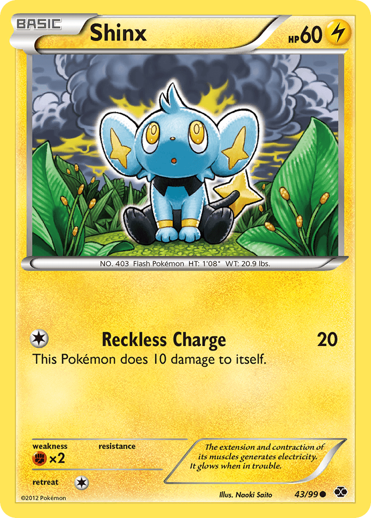 Shinx Next Destinies card