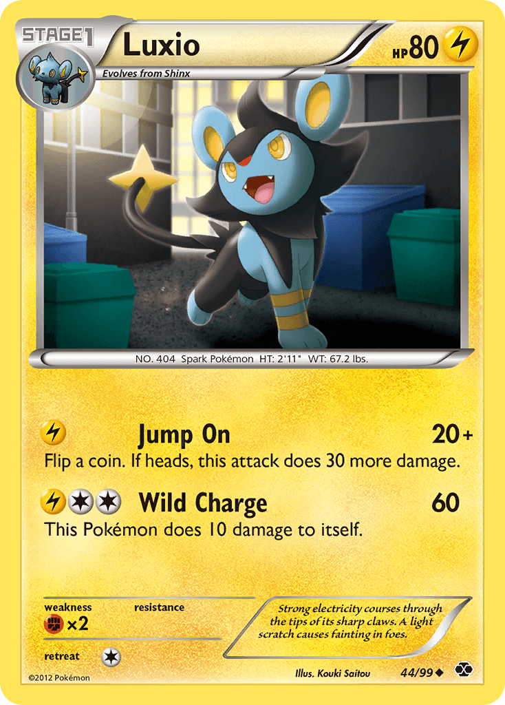 Luxio Next Destinies card