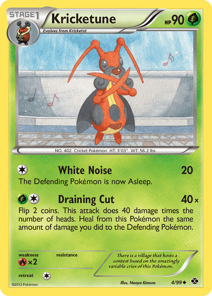 Kricketune Next Destinies card